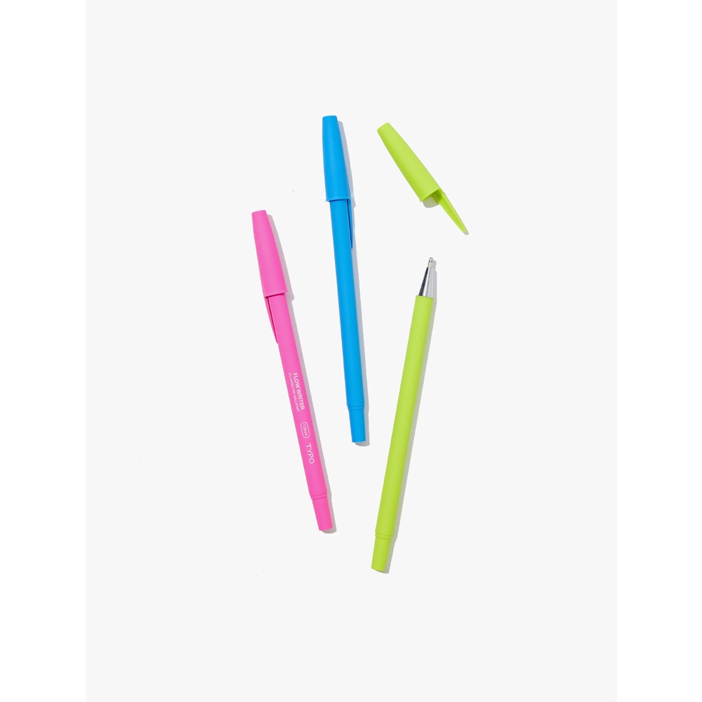 

Typo - Alat Tulis - Black Ink Flow Writer 3Pk
