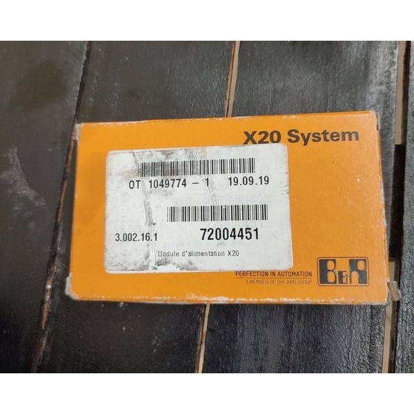 B&R X20 PS 9400 remove DO X20 System