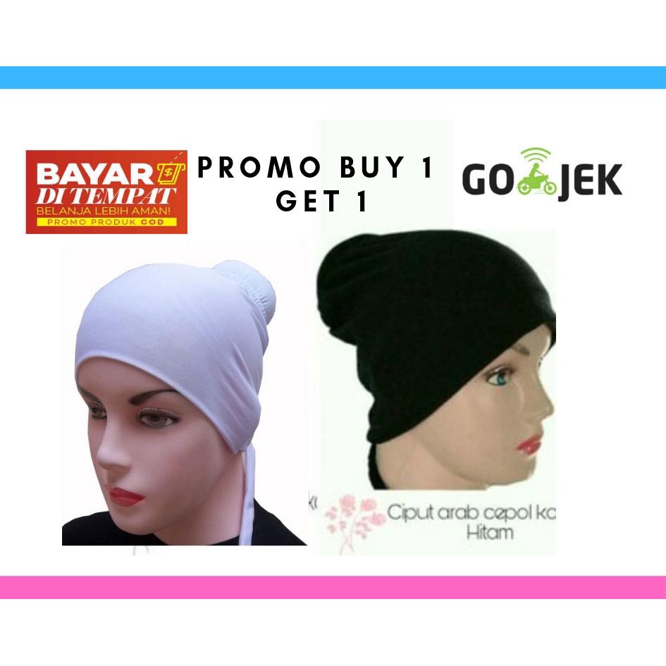 Beli 1 BONUS 1- Ciput Dalaman Jilbab Inner Arab Maroko Cepol Konde tukiyem13