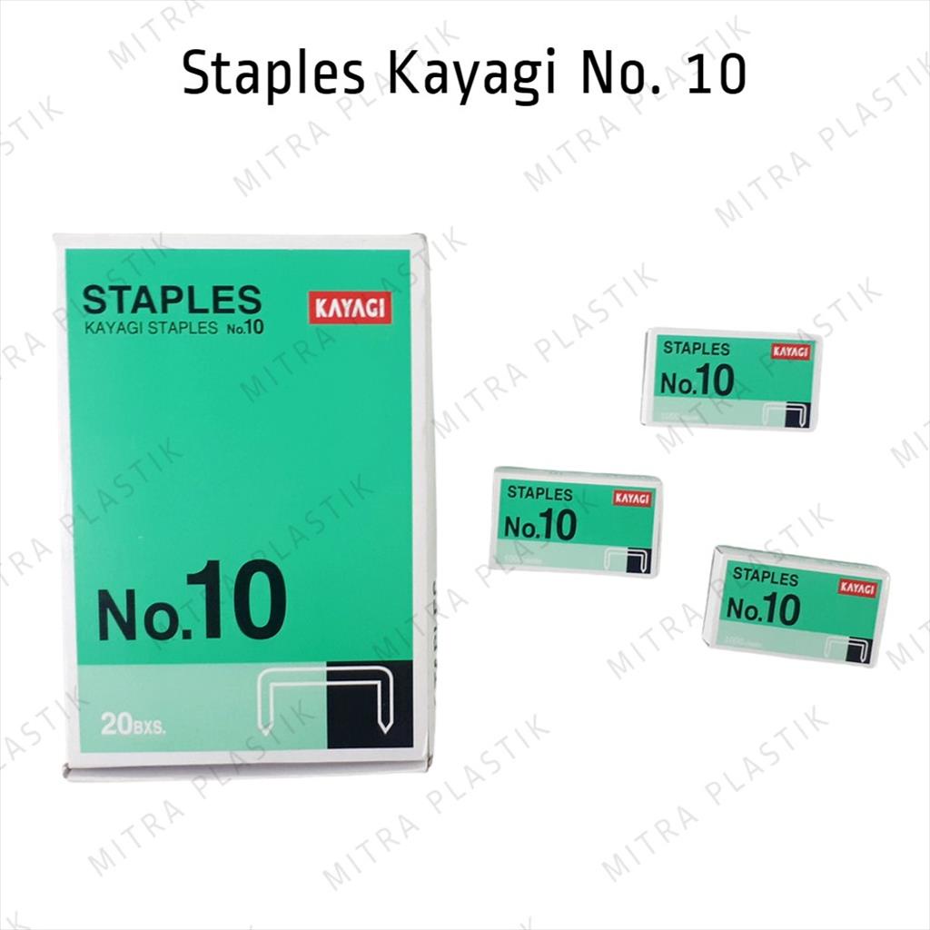 

Staples Kayagi No 10 Isi Hekter / Stapler Kecil