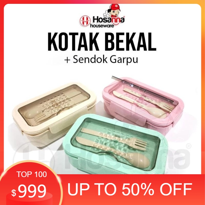Lunch box set kotak bekal makan anak / kotak bekal / tepat makan / lunch box
