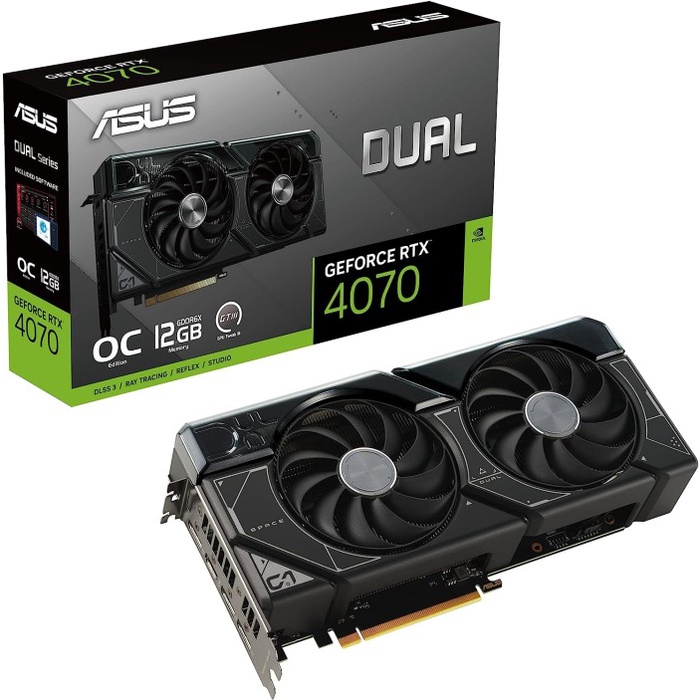 ASUS Dual GeForce RTX4070 RTX 4070 OC Edition 12GB GDDR6X