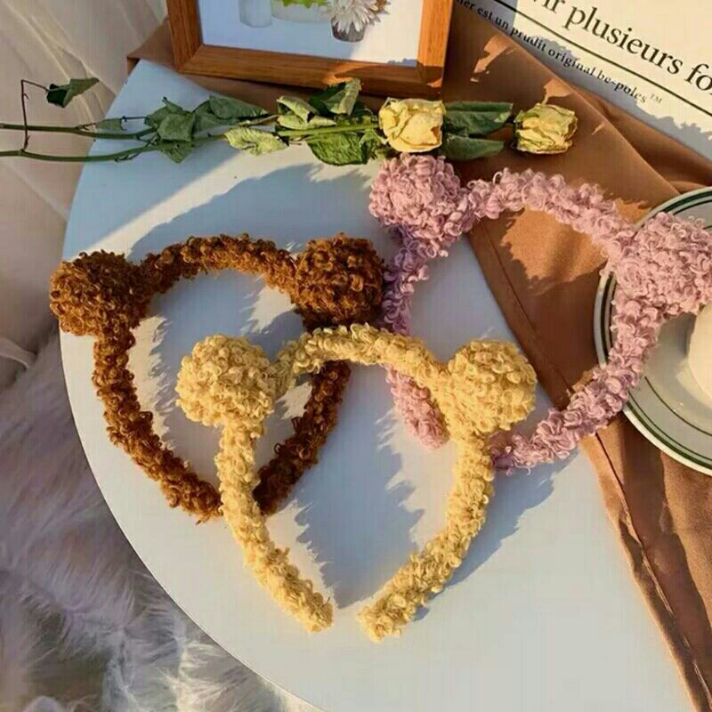 Bando Karakter Telinga Beruang