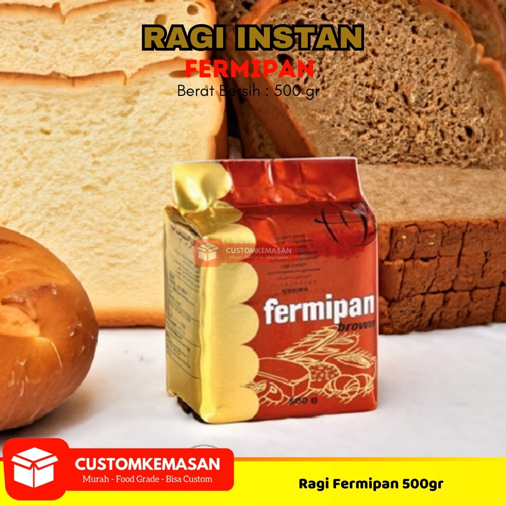 

Fermipan Ragi Instan 500gr / Ragi Fermipan / Ragi Instan