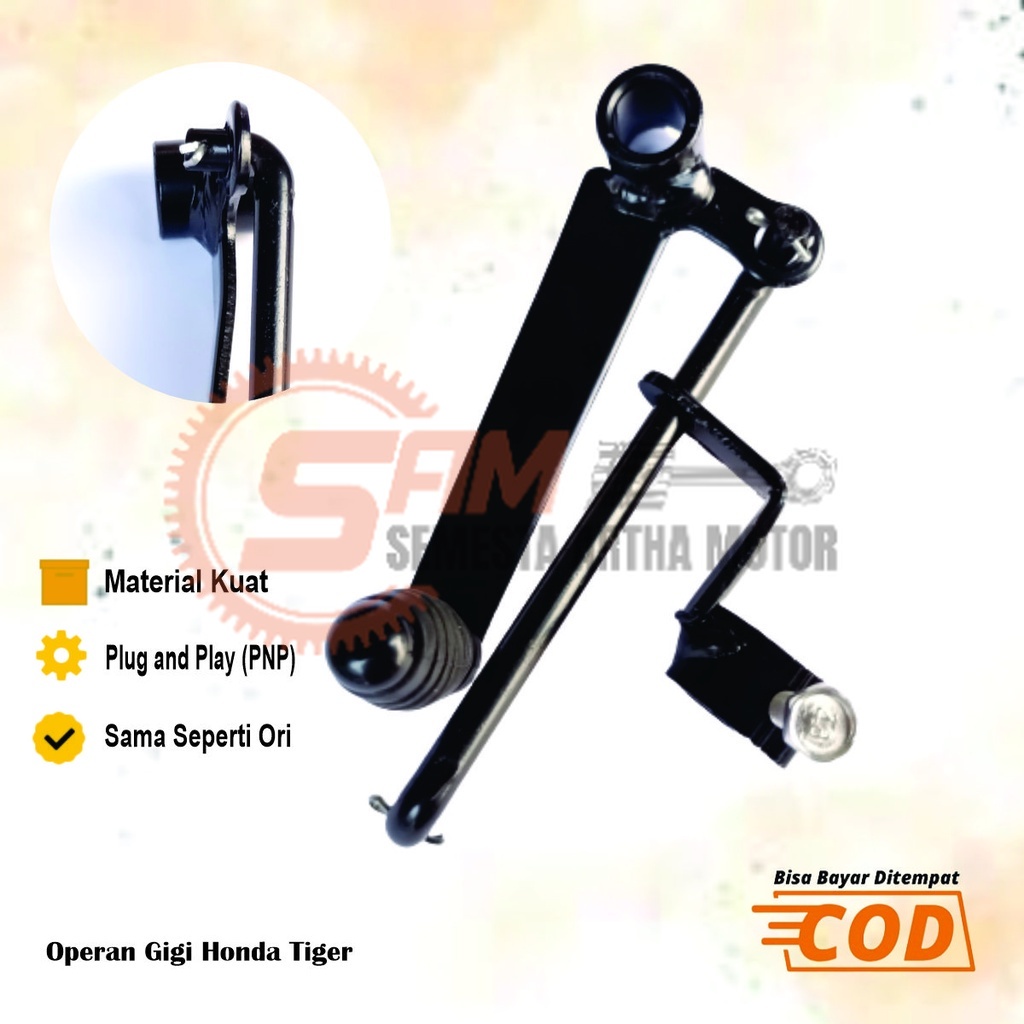 Pedal Operan Gigi Honda Tiger Series Perseneling Transmisi Motor Bebek Lokal