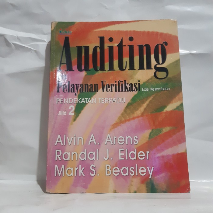 AUDITING DAN PELAYANAN VERIFIKASI EDISI KESEMBILAN JILID 2 BY ARENS EL #OXL