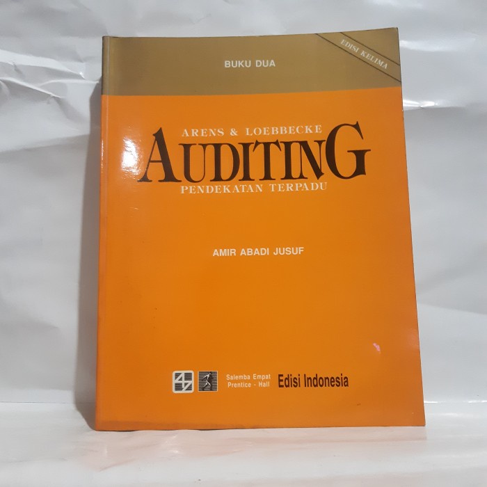 AUDITING EDISI INDONESIA EDISI KELIMA BUKU DUA BY AMIR ABADI JUSUF #OXL