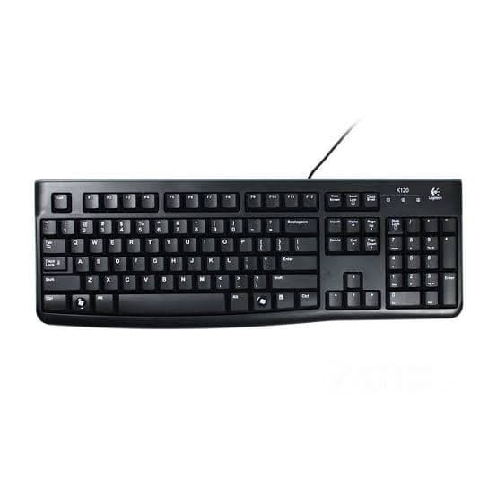 Keyboard Logitech K120 + Mouse Logitech B100