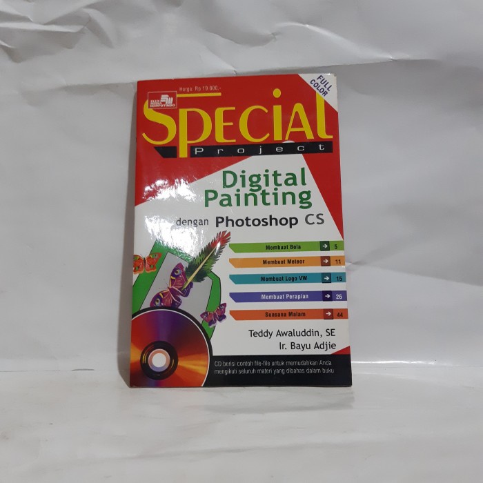 SPECIAL PROJECT DIGITAL PAINTING DENGAN PHOTOSHOPP CS #OXL