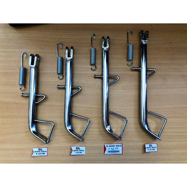 Standar jagang samping grand astrea CB GL MP Tiger Tirev RX king model ninja 23cm 25cm 28cm 30cm