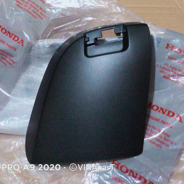 Lid L pocket tutup carger scoopy esp new prestige 2021 2022 type kecil k2f hitam doff original