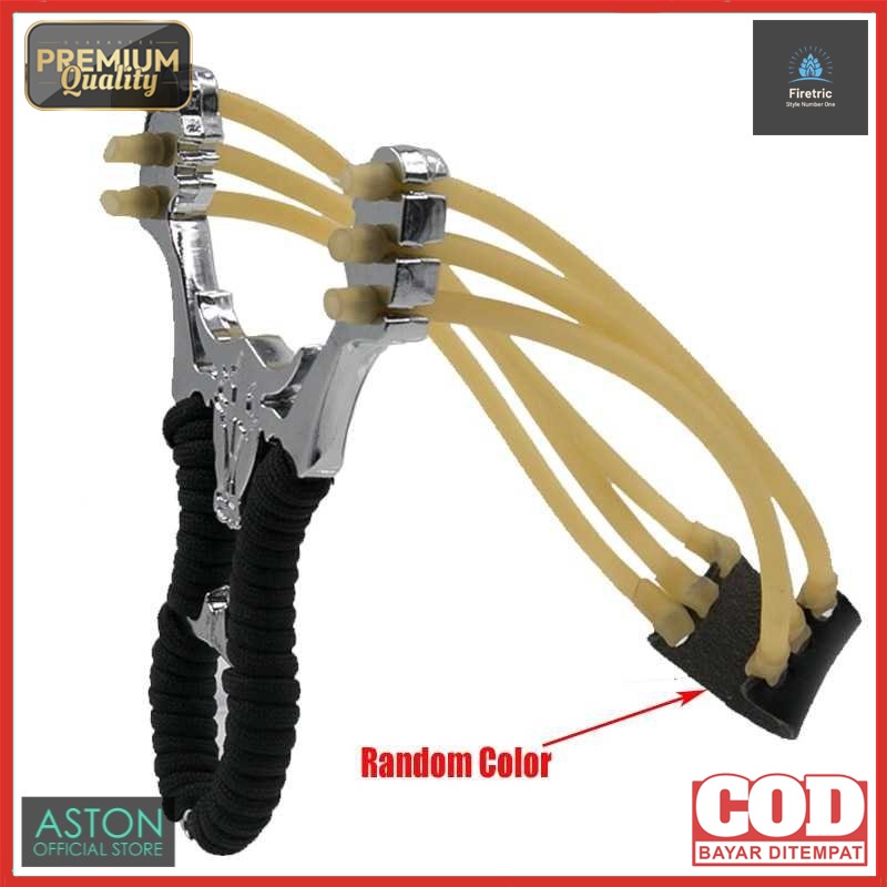 Full Set Ketapel Berburu Powerful Outdoor Slingshot