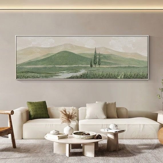 lukisan abstrak minimalis ukuran besar /15/