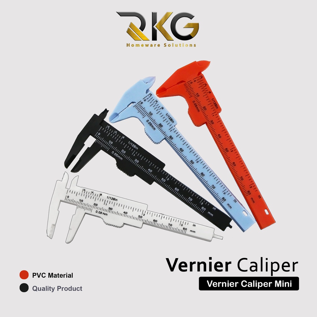 

Jangka Sorong PVC 110mm I Jangka Sorong Sigmat Vernier Caliper I Pengukur Vernier Caliper Mini