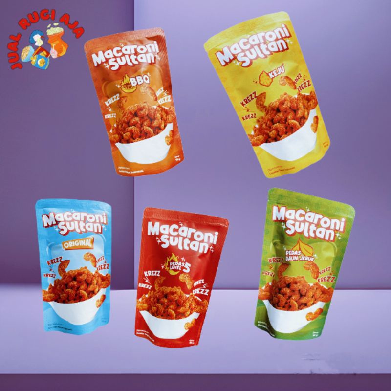 

Belisini - MAKARONI SULTAN CEMILAN MURAH ENAK HALAL 50G