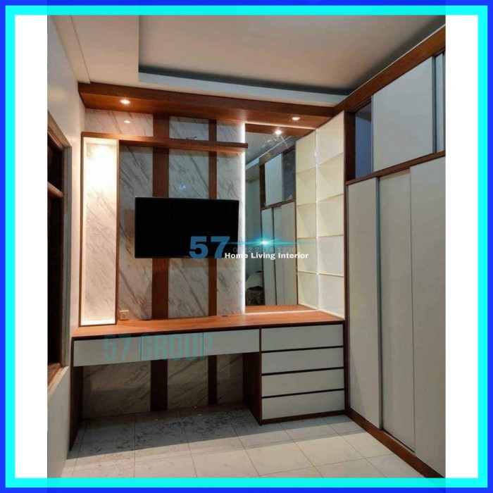 Kitchen Set - Kamar Set - Lemari bawah tangga Berbahan HPL Ter Murah