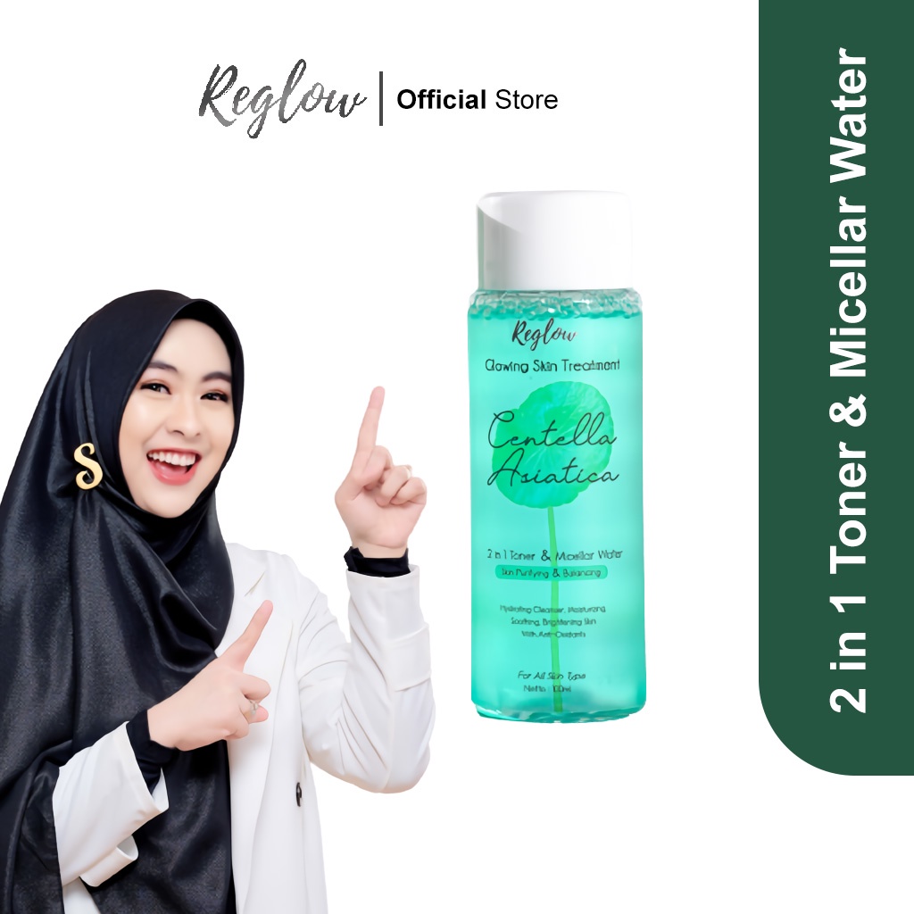 Toner Reglow Wajah Whitening Pembersih Muka Penghilang Flek Hitam Membandel Perawatan Kecantikan Ori