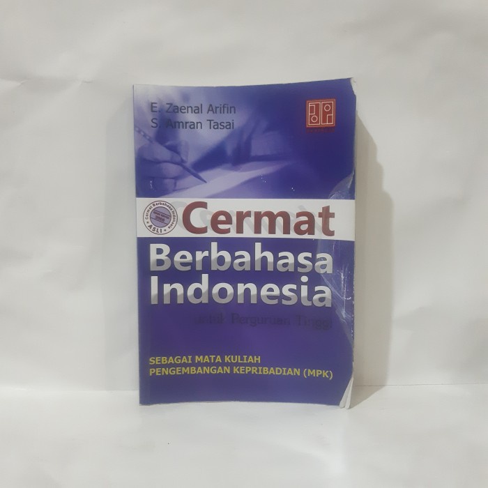 CERMAT BERBAHASA INDONESIA BY E.ZAENAL ARIFIN #OXL