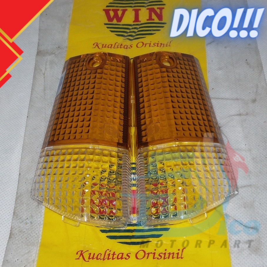 Mika Lampu Sen Depan Astrea Prima 1989 1990 1991 WIN | kaca riting sein depan kanan kiri motor honda