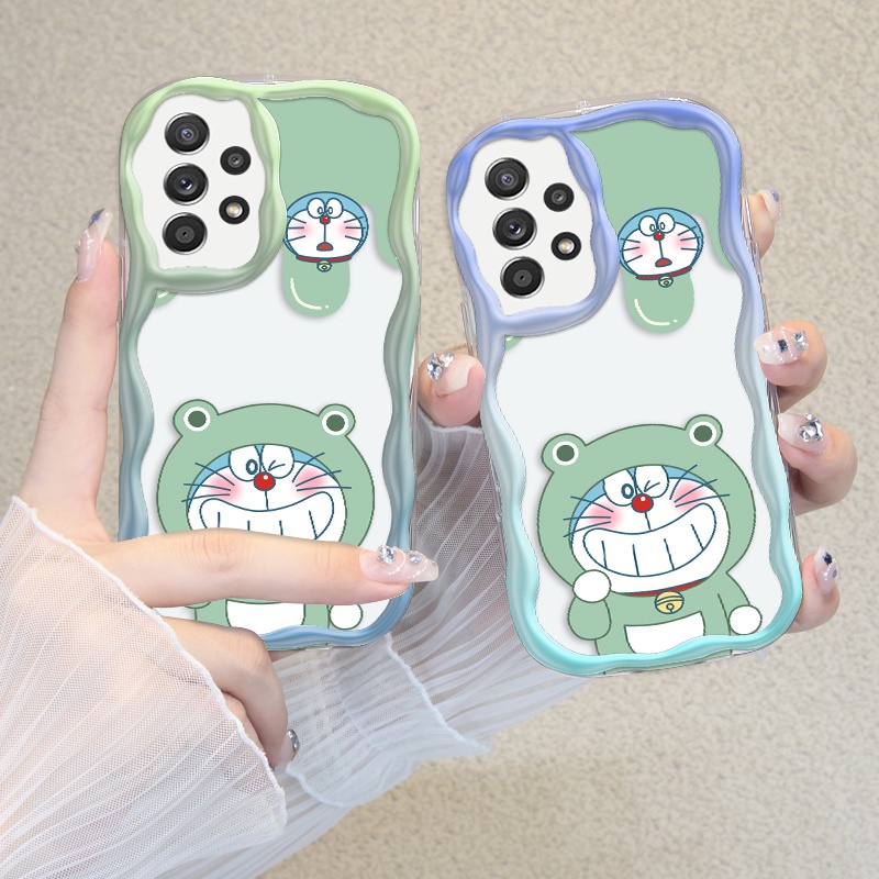 POPCASE For Samsung Softcase For Samsung Galaxy A52 4G 5G A52S 5G Fashion Casing Hp Doraemon dengan 