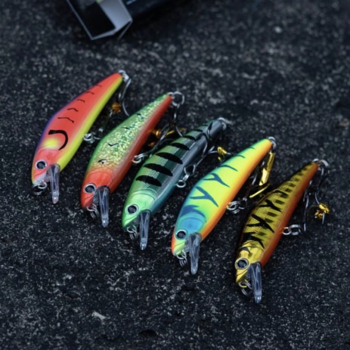 Exodus Kraken lure Ultralight fishing - Bright Orange