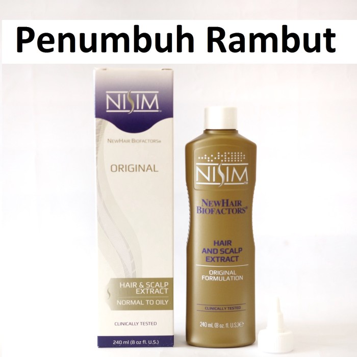 New Hair Tonic Nisim Biofactor Normal Minyak