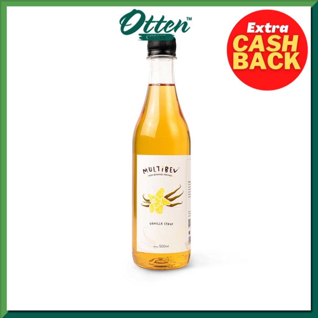

MultiBev - Minuman Sirup Vanilla Bottle 500ml