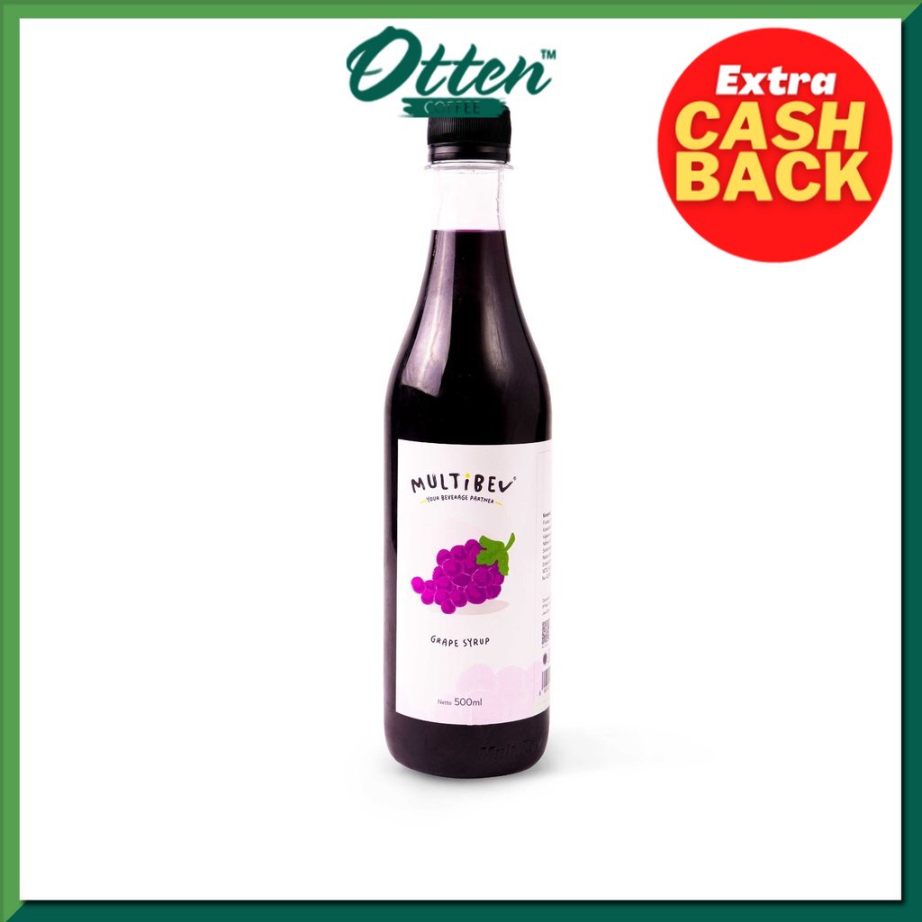 

MultiBev - Minuman Sirup Grape Bottle 500ml