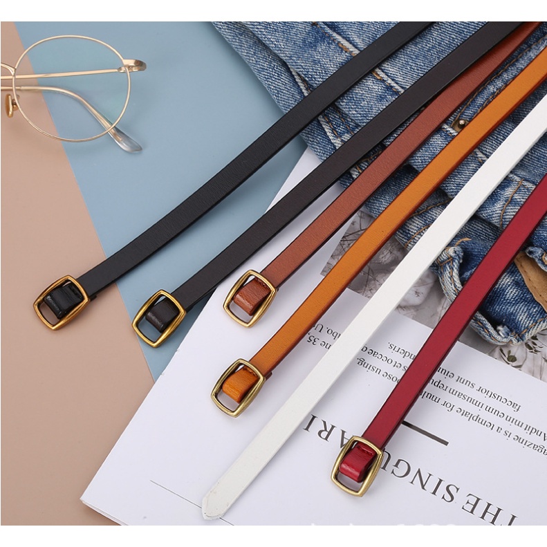 ikat pinggang wanita [KULIT ASLI] Gesper Wanita Kulit Asli / Tali Pinggang Wanita / Ikat Pinggang Wa