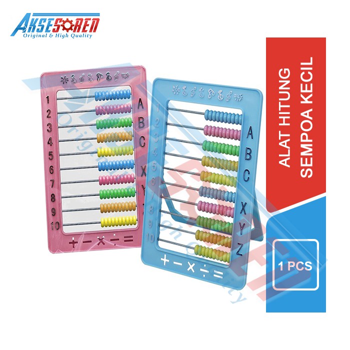 

Aksesoren Sempoa Alat hitung Manual [MS-807] / Kalkulator Anak / Cara Belajar Menghitung / Sempoa Kotak Kecil Besar