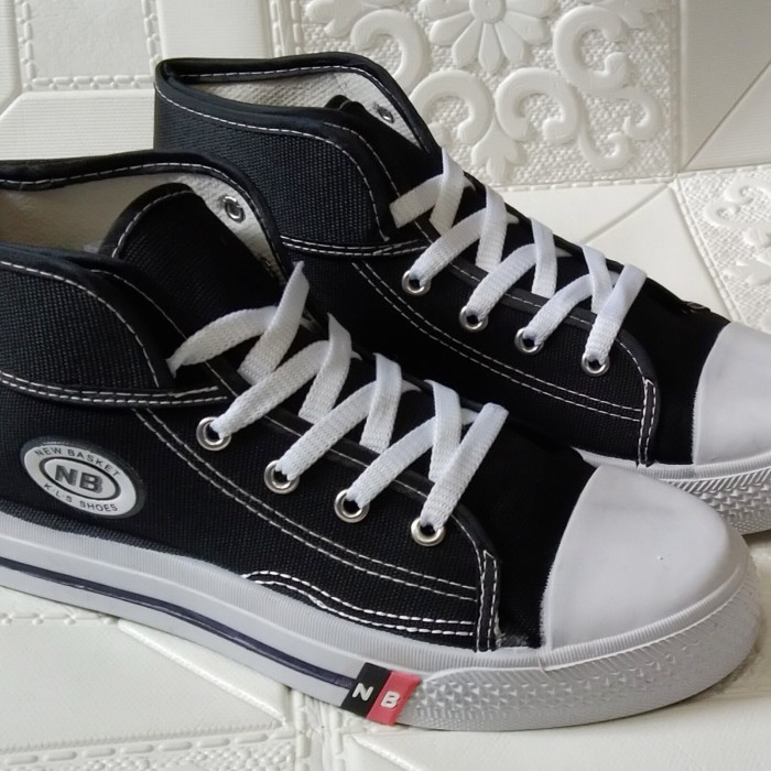 sepatu NB new BASKET HC sepatu sekolah - Hitam, 38