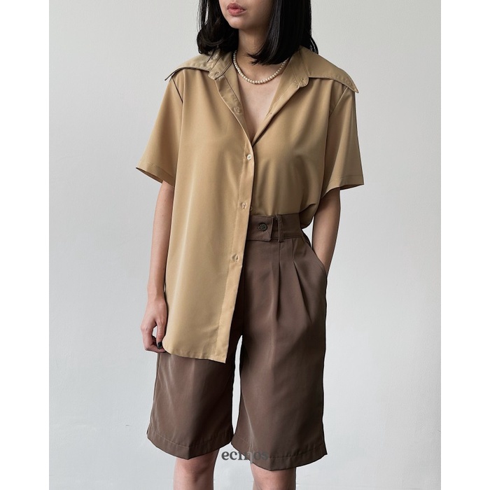 ECINOS - Home Shirt - Mustard, S-M