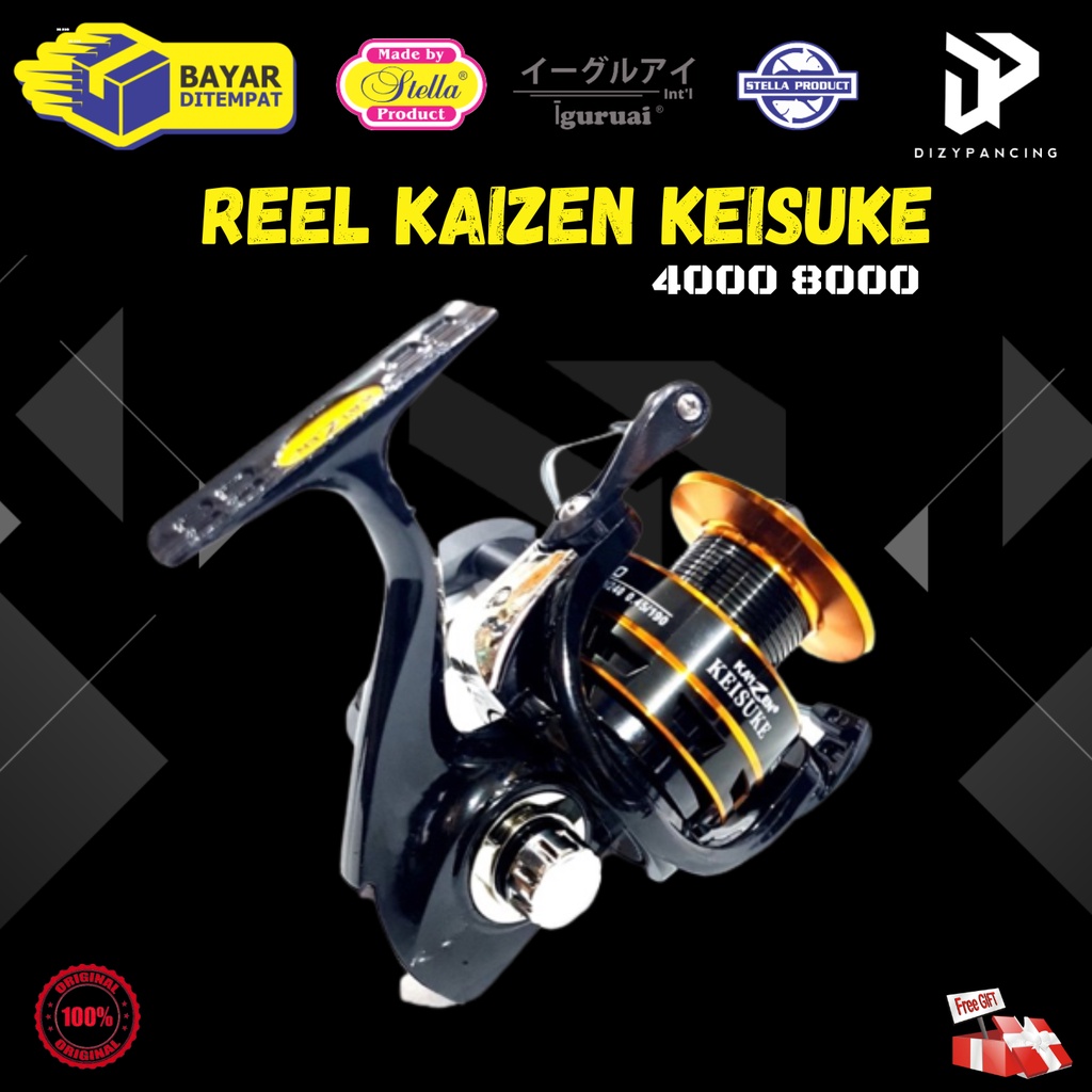 Reel Kerekan pancing Kaizen Keisuke 4000 8000
