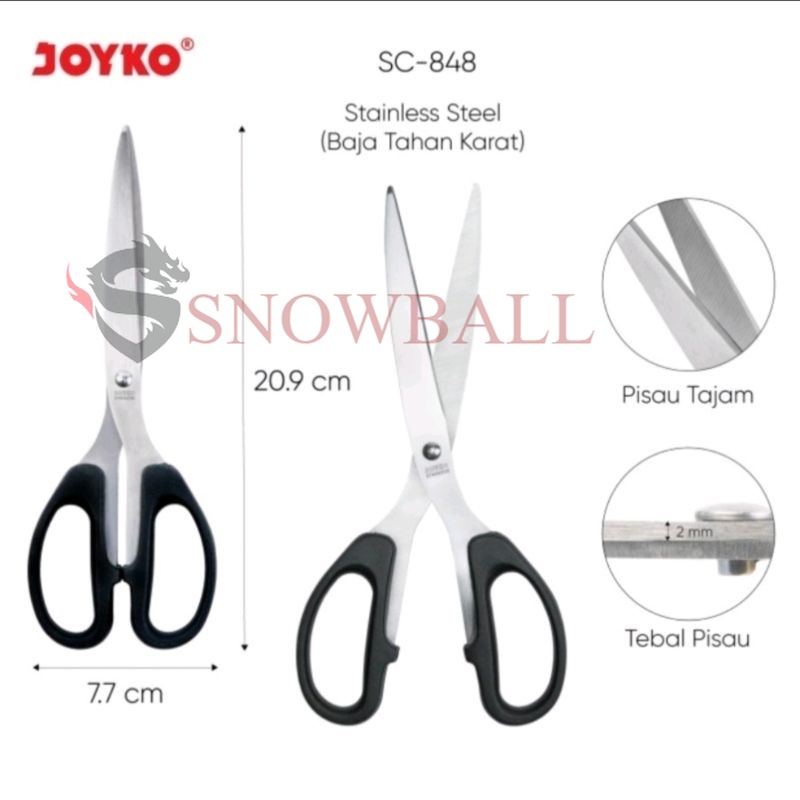 

Gunting Joyko tajam kuat kecil sedang besar