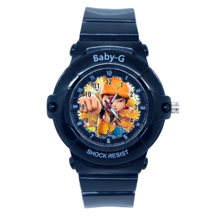 Jam Tangan Boboiboy Boboi Boy Sport Anak Karakter Boboiboy Anti Air - Boboiboy 1
