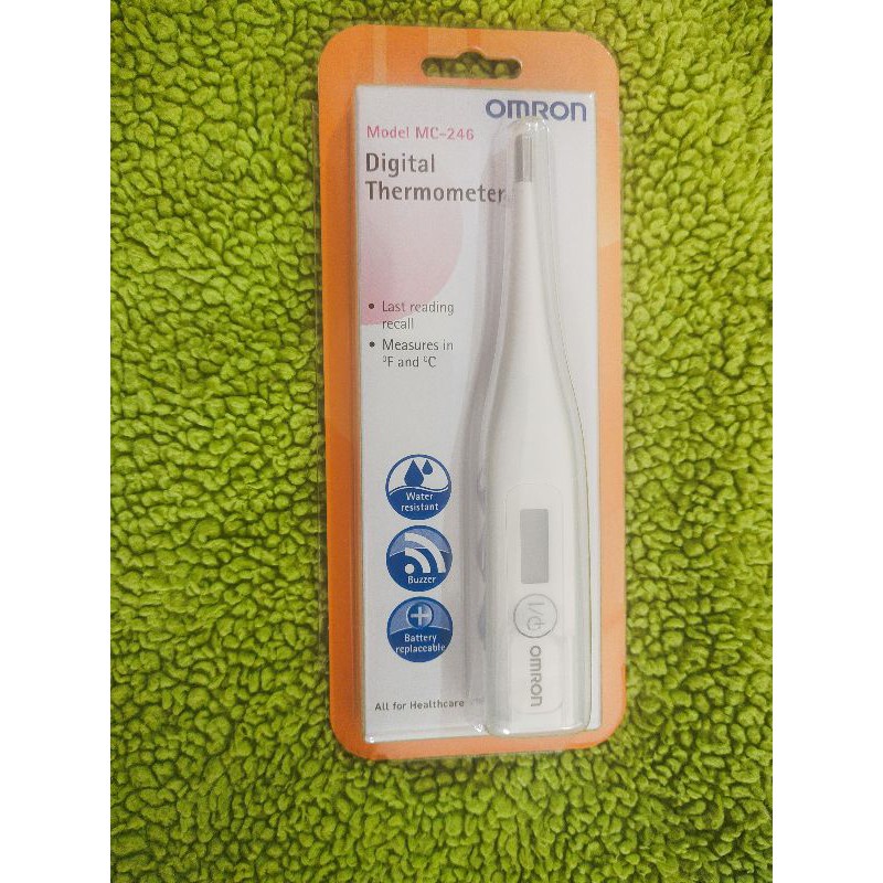 Thermometer omron model mc 246 dan mc 245