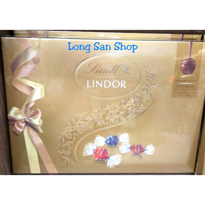 

PROMO !! Lindt Lindor Assorted Chocolate Gift Box - Coklat Import