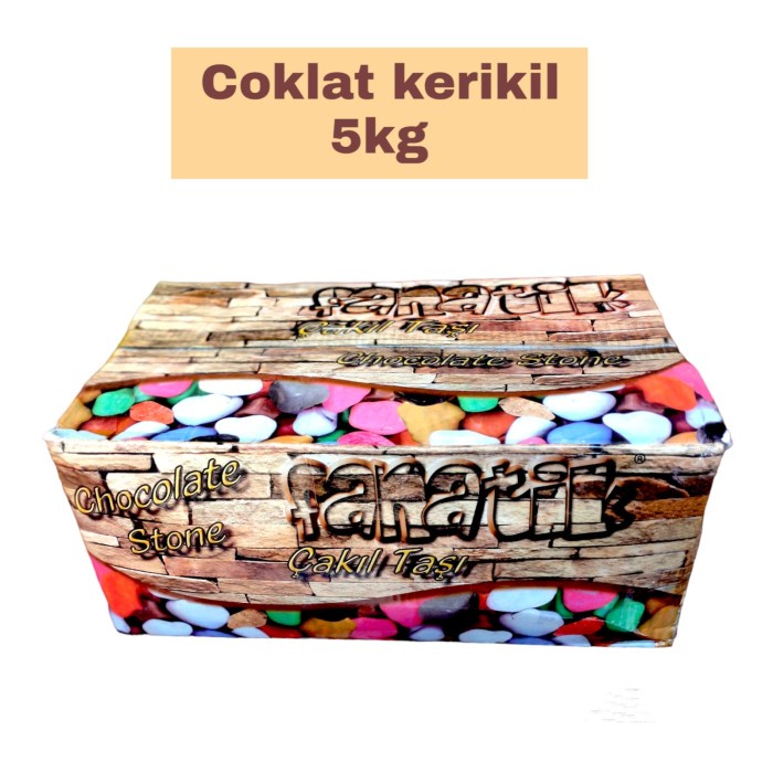 

termurah coklat kerikil asli import turki 5kg choco stone