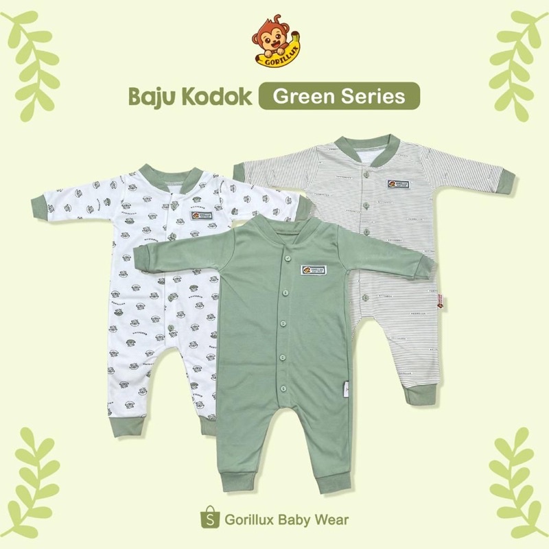 Gorillux Paket 3 pcs Sleepsuit
