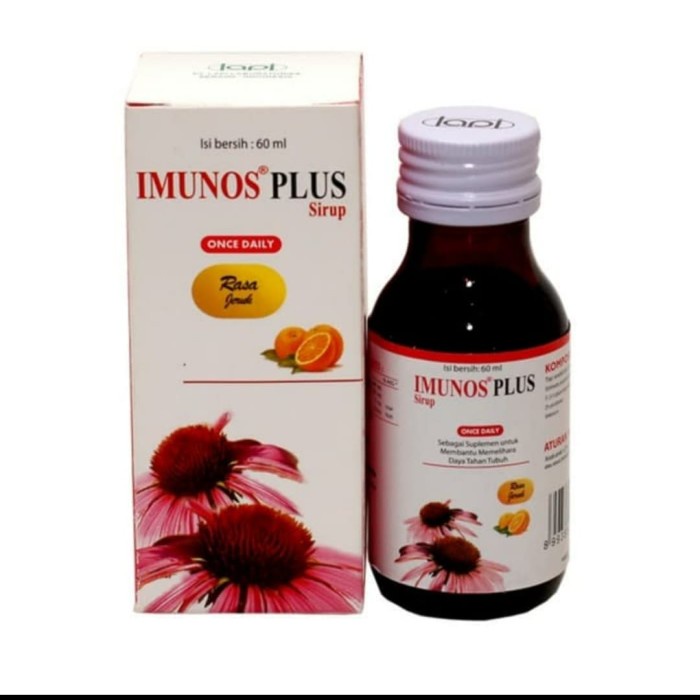 Imunos Plus Sirup 60ml /Vitamin Daya Tahan Tubuh