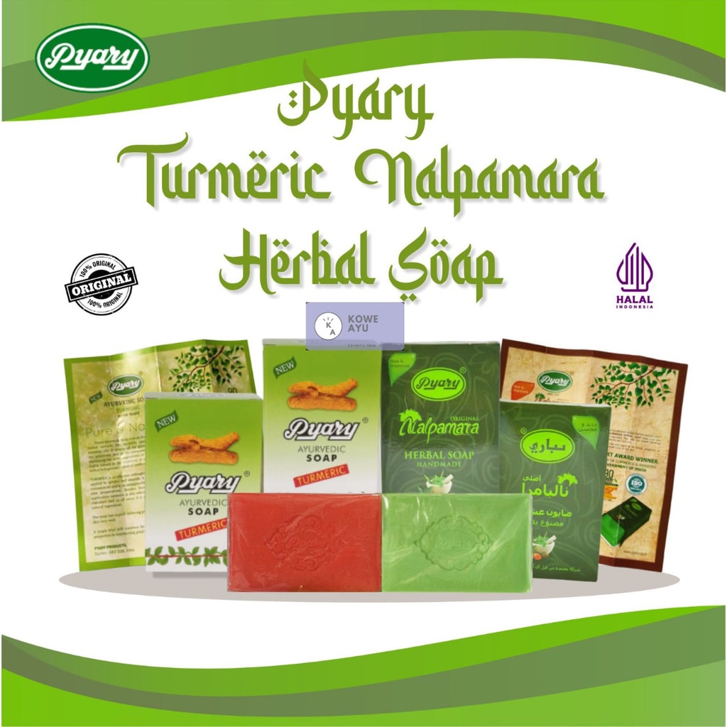 [BPOM] Sabun Arab - Pyary Turmeric / Pyary Nalpamara | Beaty Cream Turmeric