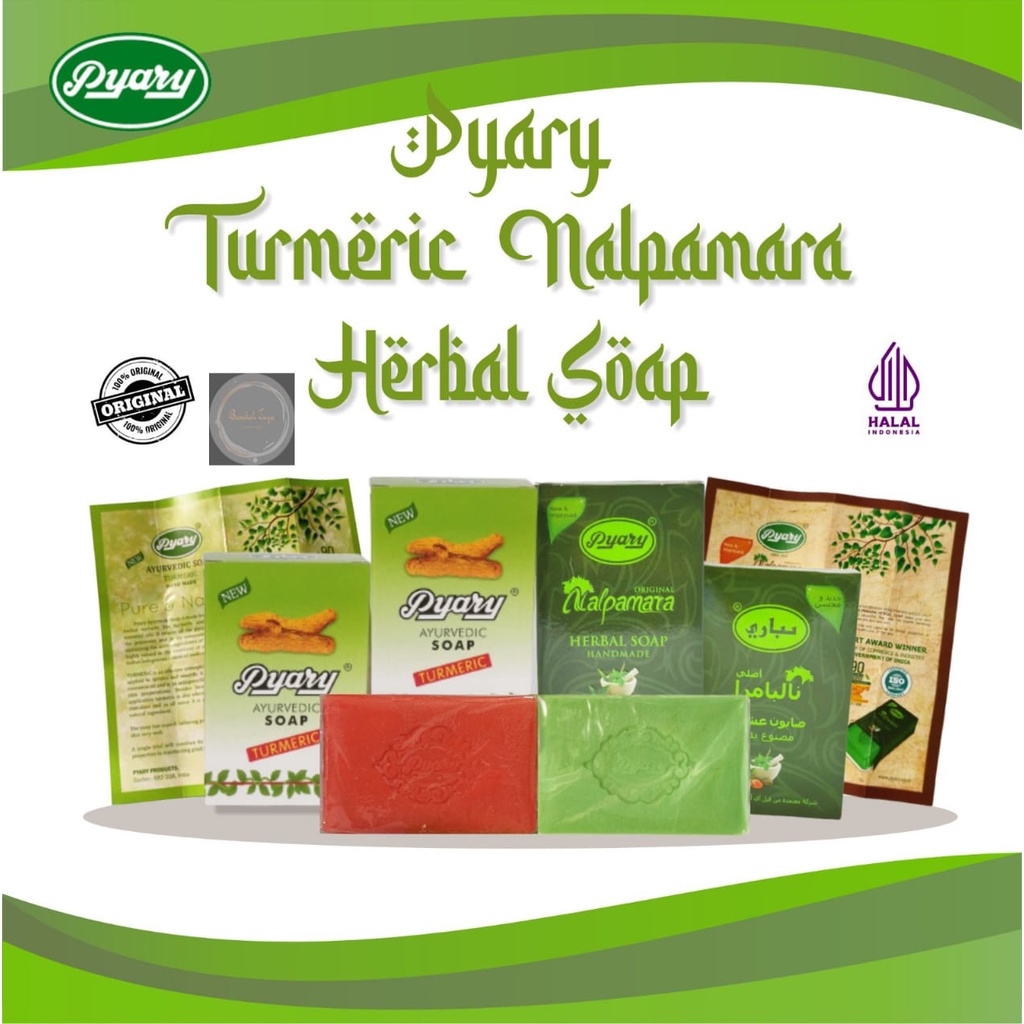 [BPOM] Sabun Arab - Pyary Turmeric / Pyary Nalpamara | Beaty Cream Turmeric