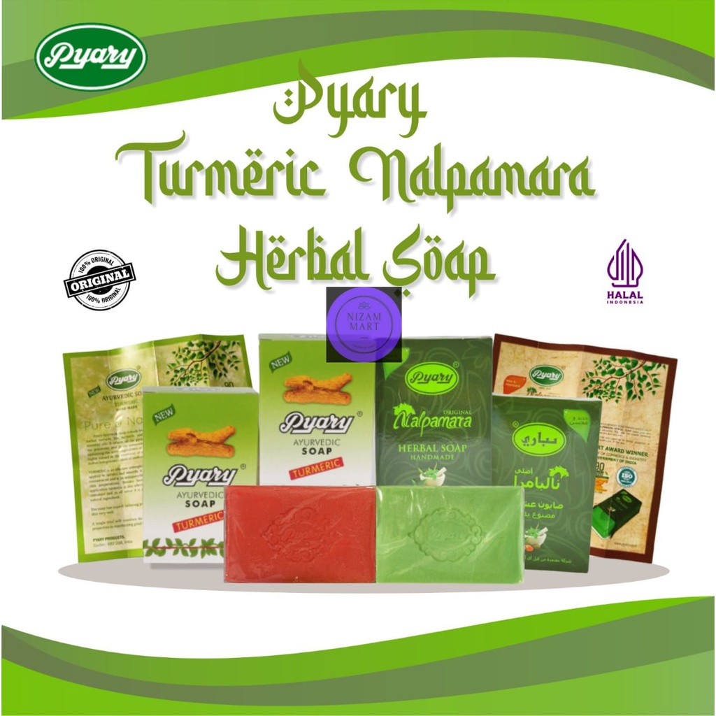 [BPOM] Sabun Arab - Pyary Turmeric / Pyary Nalpamara | Beaty Cream Turmeric