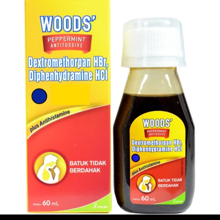 Woods Antitussive 60ml /Obat Batuk Kering