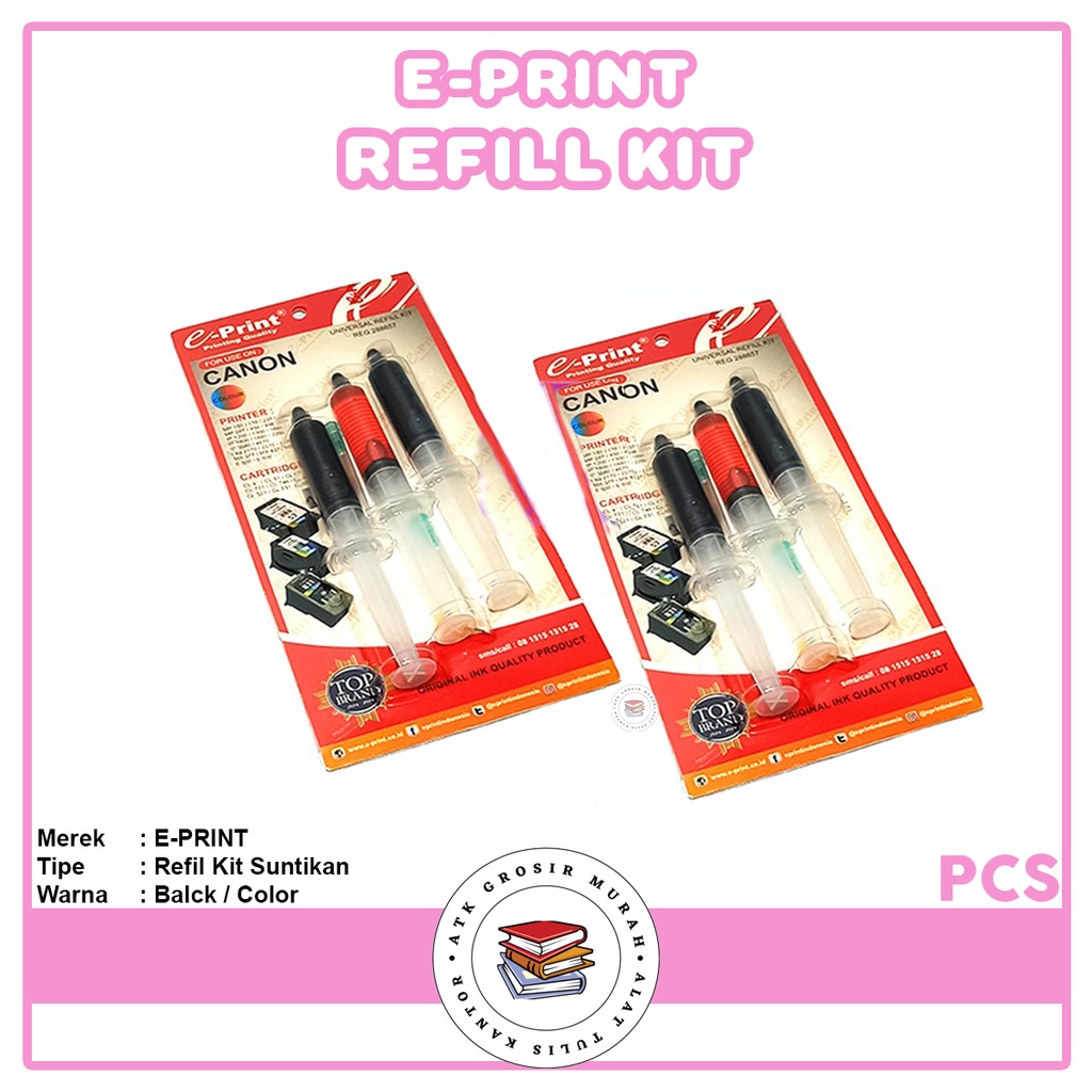 

E-PRINT - Blister Canon Color - Pcs
