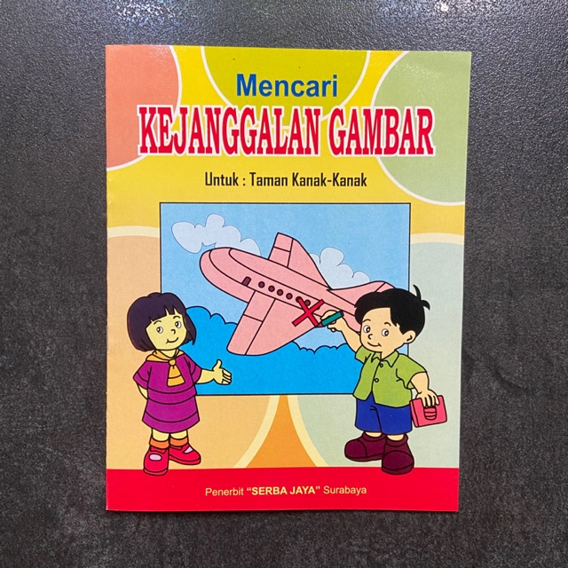

Buku Anak PAUD TK Mencari Kejanggalan Gambar BB
