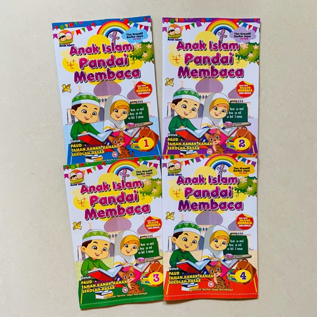 

Anak Islam Pandai Membaca 14 Buku Anak PAUD TK SD CB