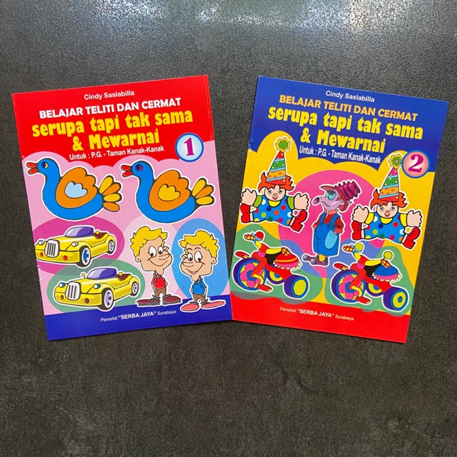 

Buku Anak PAUD TK Serupa Tapi Tak Sama BI