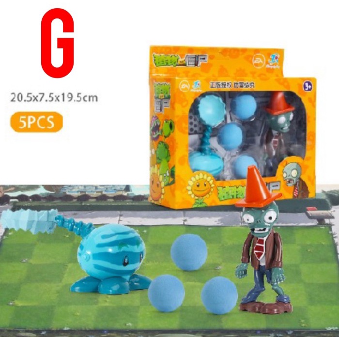 Plants vs Zombie Set/Plants Vs Zombie Big Size/Mainan Plants Vs Zombie - Set D