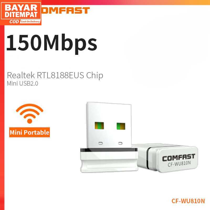 ( 100% ORI ) Comfast USB WiFi Adapter Wireless Transmitter & Receiver - CF-WU810N
